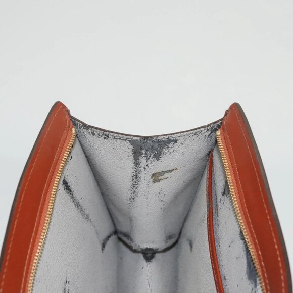 LOUIS VUITTON Epi Trousse Crete Pouch Brown - Picture 12 of 14